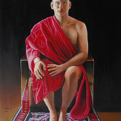 ‘Trilogy’, oil on canvas.